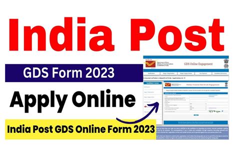 India Post Gds Online Form 2023 Notification For 12828 Posts