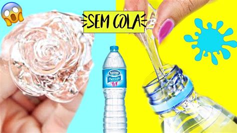 Diy Water Slimes Sem Cola Feitos Com 2 Ingredientes Testados Michelle Almendra Youtube