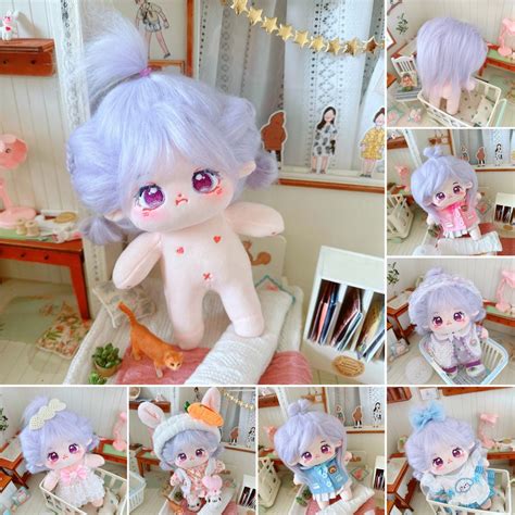 TOYm 20cm Naked Baby Light Fragrance Anime Style Soft Unfinished Fully