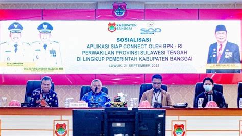 BPK Sulteng Sosialisasi Aplikasi Siap Connect Di Banggai Begini