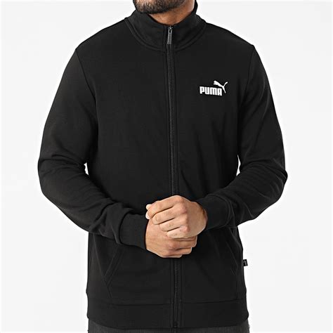 Puma Veste Zipp E Essential Track Noir Laboutiqueofficielle