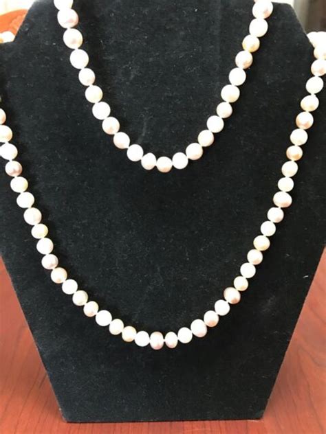 Sex And The City Carrie Collection 48 South Sea Genuine Pearl Necklace Choice Ebay