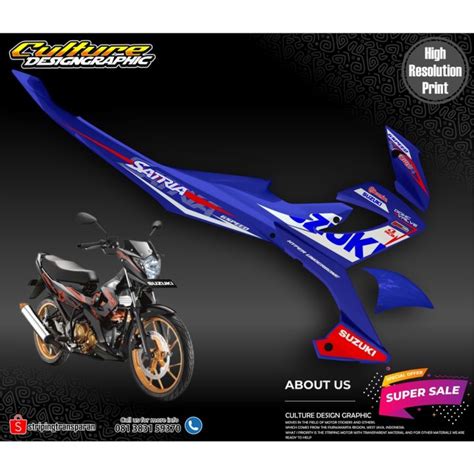 STRIPING SATRIA FU FACELIFT Lazada Indonesia