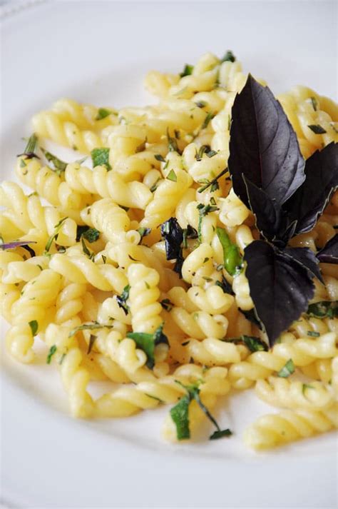 Fresh Herb Gemelli Pasta Veganosity