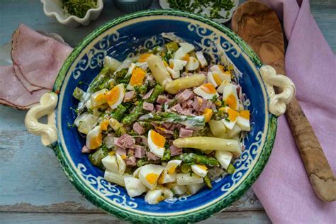 Spargelsalat Mit Eier Und Schinken Kochen Aus Liebe