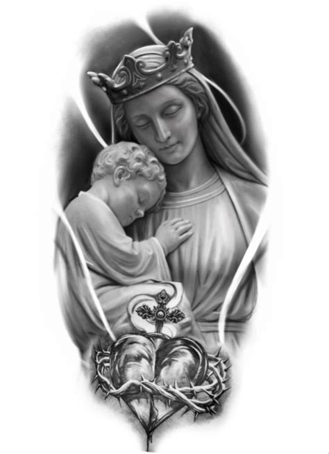 75 Inspiring Virgin Mary Tattoos Ideas Meaning Artofit