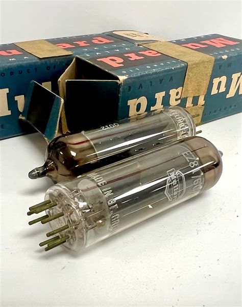 Mullard Ez Ca Rectifier Vacuum Tube Pair Late S S Reverb