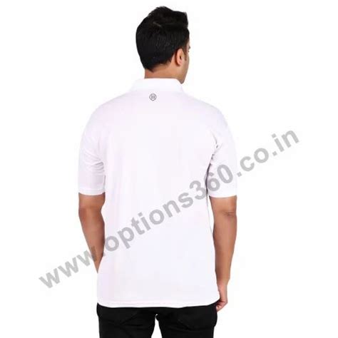 Unisex White Dri Fit Polo Tshirt Solid At Rs 110 Piece In New Delhi