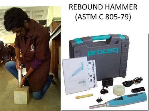 Rebound Hammer Test Priciple Procedure Consandpros