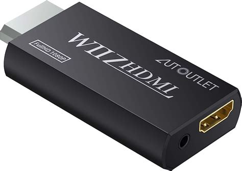 Amazon Autoutlet Wii Hdmi Converter Wii Adapter Hdmi Support P