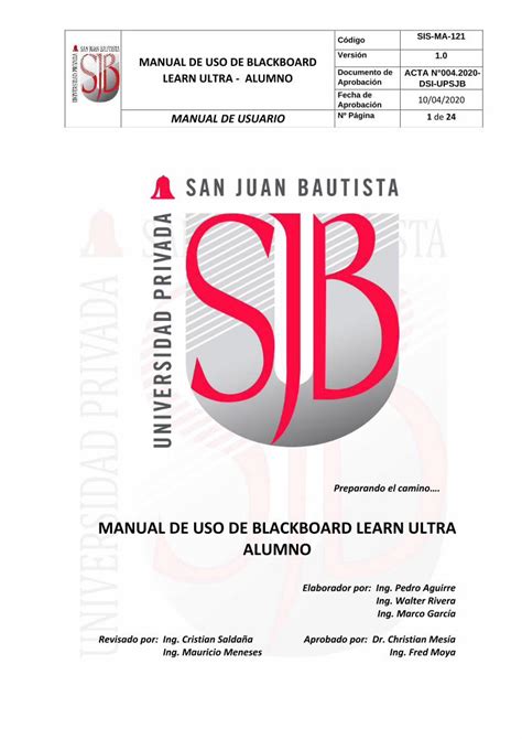 Pdf Manual De Uso De Blackboard Learn Ultra Alumno S Labo En