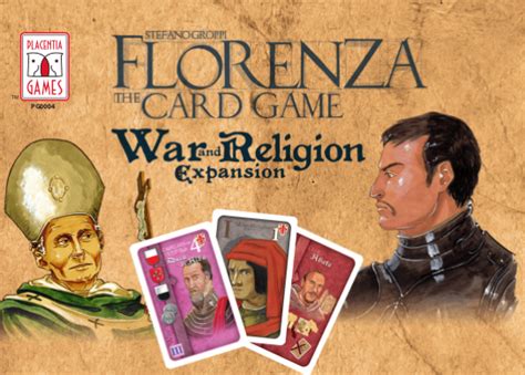 Florenza The Card Game War And Religion Expansion Espansione Gdt