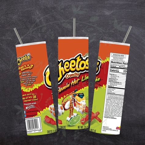 Lime Hot Cheetos Oz Tumbler Etsy