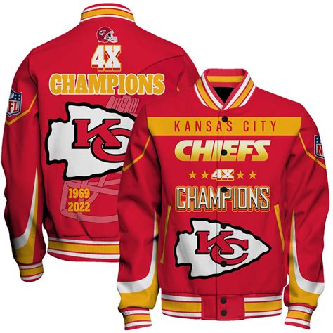 Kansas City Chiefs X Super Bowl Champions Varsity Jacket Sports