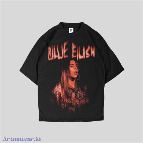 Jual Billie Eilish Tshirt Billie Eilish Oversize Billie Eilish