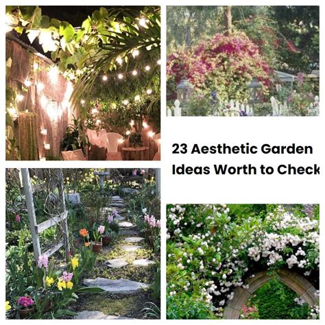 23 Aesthetic Garden Ideas Worth To Check SharonSable