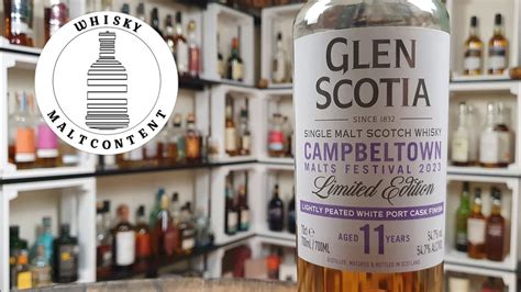 75 GLEN SCOTIA 11YO 54 7 White Port Cask Finish Campbeltown Malts