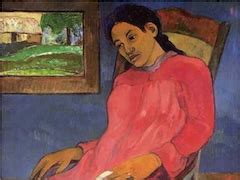 Two Tahitian Women By Paul Gauguin