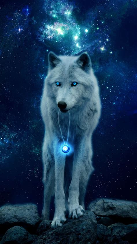 Glowing Wolf Wallpapers - Wallpaper Cave