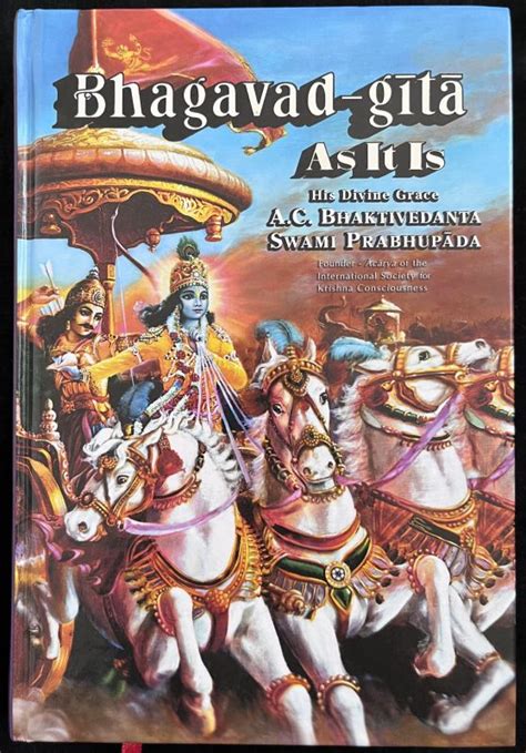 Bhagavad Gita As It Is 1972 Complete Edition The Song Of GodBy His