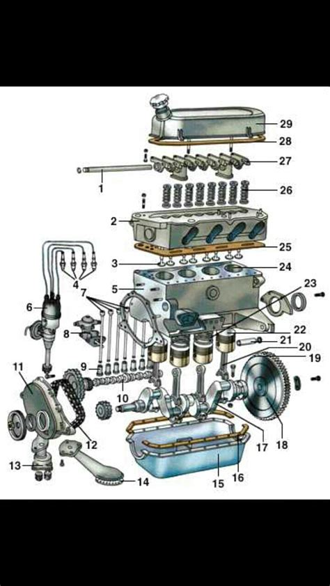 Vue Eclate D Un Moteur