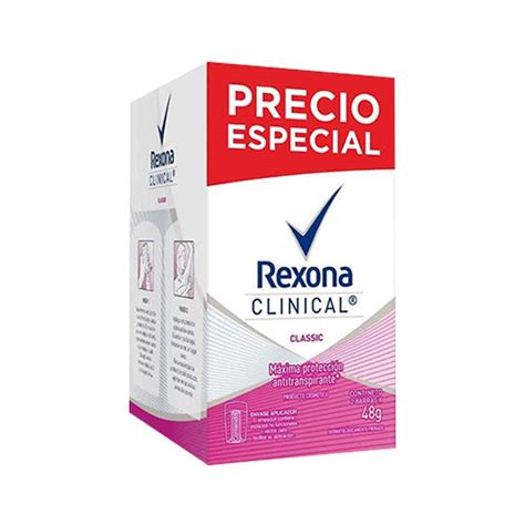 Pack X Clinical Women Rexona Gr Supermercadosantamaria