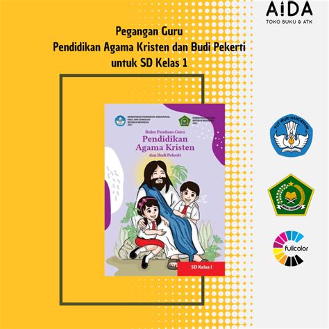 Jual Buku Panduan Guru Kurikulum Merdeka Sd Agama Kristen Kelas 1