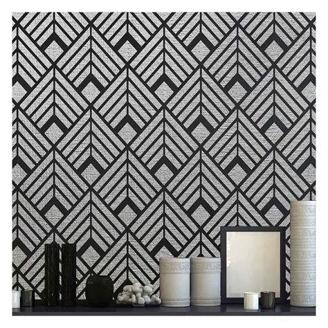 Buy Deco Diamonds Allover Stencil Art Deco Stencil For Painting Walls