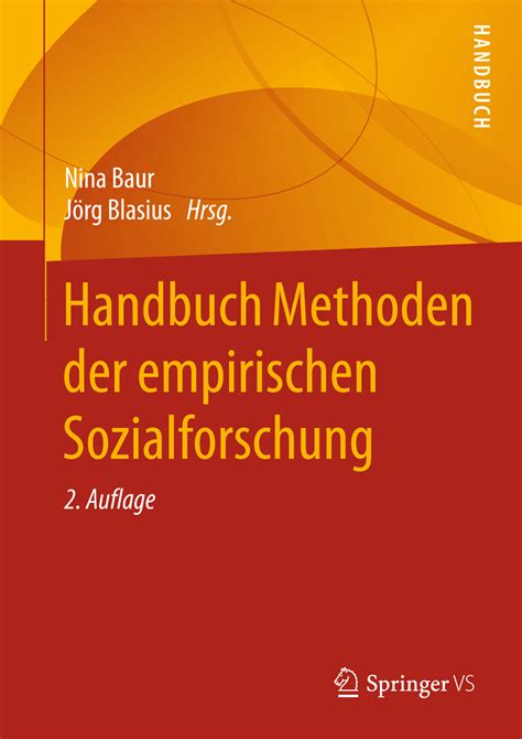 Handbuch Methoden Der Empirischen Sozialforschung Auflage