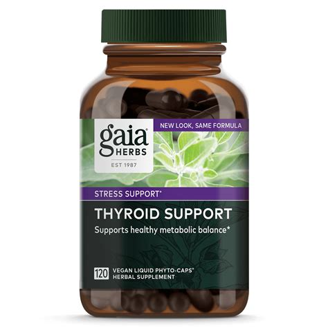 Thyroid Support Supplement Gaia Herbs® Gaia Herbs®