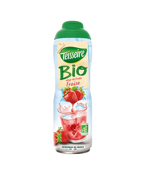 Sirop Teisseire Bio Fraise Buy Online