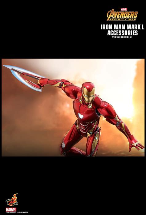 Avengers Infinity War Iron Man Mark L Accesories 1 6 Hot Toys