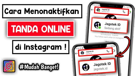 Cara Menonaktifkan Tanda Online Di Instagram Dan Terakhir Dilihat