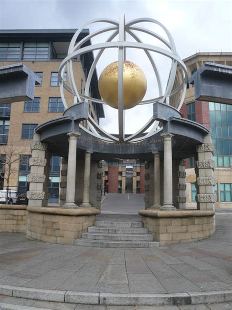 Quayside Globe Monument Alan Heardman Cc By Sa Geograph