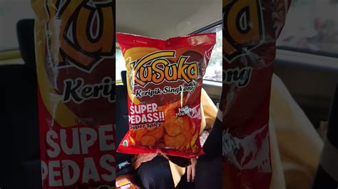 Keripik Singkong Kusuka Super Pedas Gila Youtube