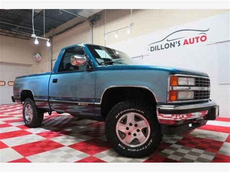 1992 Chevrolet Silverado 1500 4x4 Regular Cab For Sale Near Lincoln Nebraska 68504 Classics