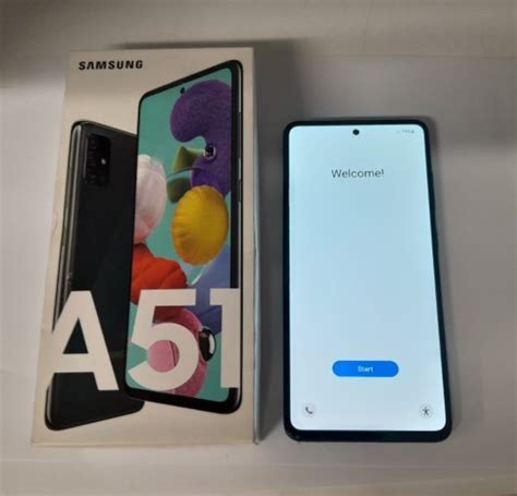 Samsung Galaxy A51 Dual Sim Sm A515fdsn 128gb Black 018500243942