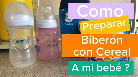 ¿cómo Preparar Los Biberones Para La Alimentación Complementaria Del Bebé Mibbmemima ️