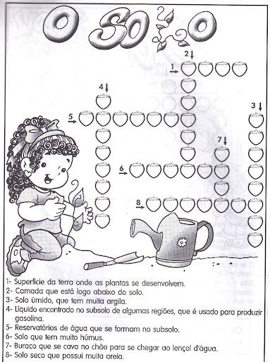 Atividades Dia Da Conserva O Do Solo Exerc Cios E Desenhos I