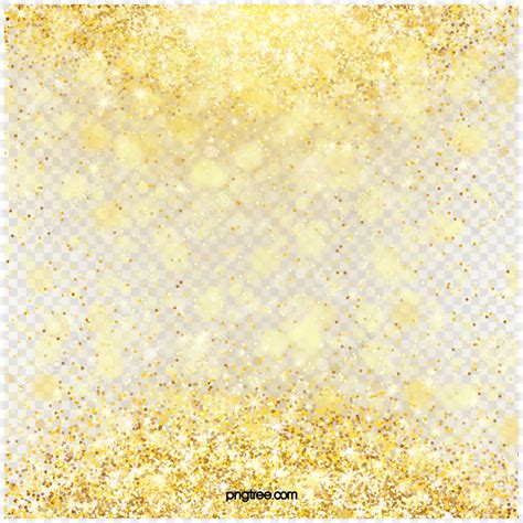 Golden Luxury Glitter Gold Powder Light Effect Border Luxurious