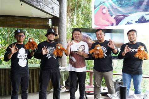 Pt Pertamina Ep Adopsi Orangutan Dan Tandatangani Mou Dengan Borneo