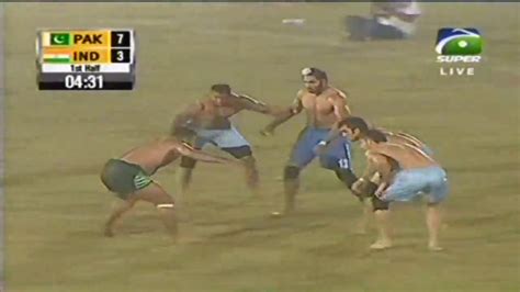 Pakistan Vs India Kabaddi Asia Cup Final Youtube