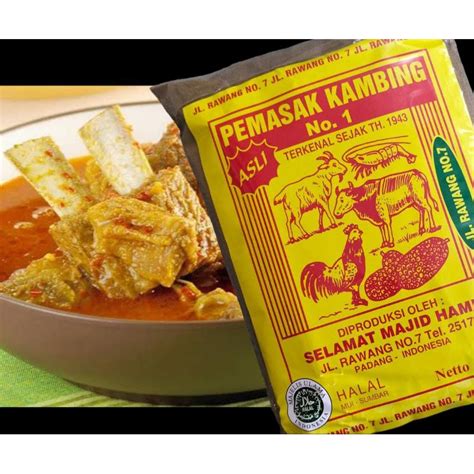 Jual PEMASAK KAMBING 1 KG CAP PRODUKSI SELAMAT MAJID HAMID Shopee