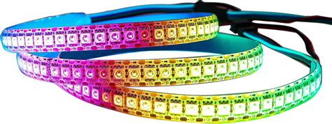 Ws Individually Addressable Rgb Led Strip Upgraded Ws B Ft