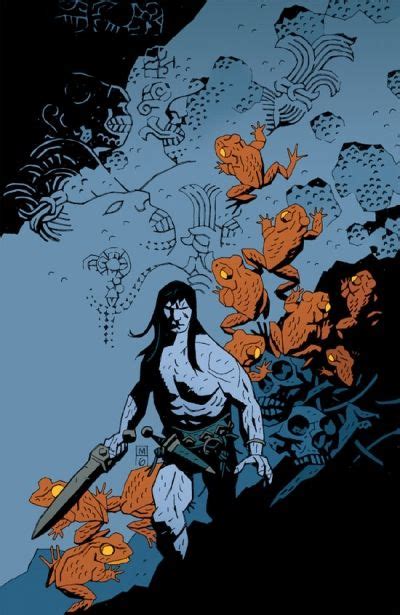 Mignola Conan Variant IGN Mike Mignola Art Mike Mignola Comic Art