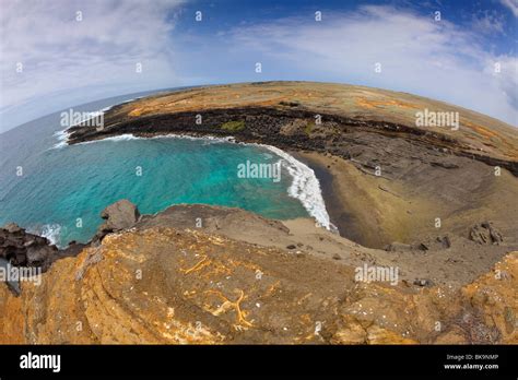 Green Sands Beach At South Point Hawaii Is Known For Color Of Its Sand