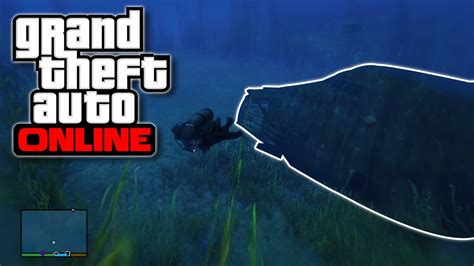 GTA 5 Online Awesome Underwater Airplane Crash Site Secrets Of The