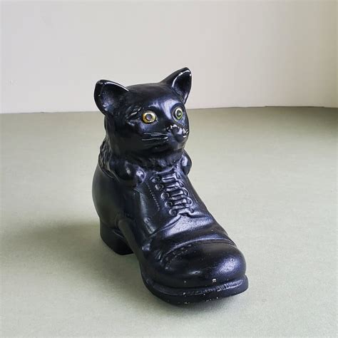 Black Cat Sylvac Pottery Black Cat Art Deco Ornament 1930 S Etsy