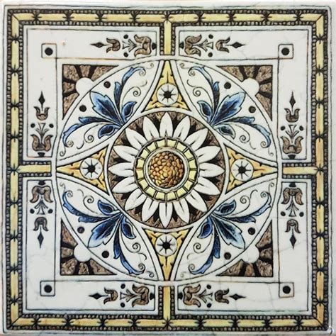 30 Exquisite Minton And Victorian Tiles Reproductions