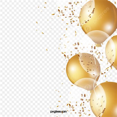 Globos Dorados Png Vectores Psd E Clipart Para Descarga Gratuita